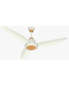 Tamoor AC DC Ceiling Fan Diamond 56'' Inverter Fan Noiseless Motor. 99% Copper Winding Colour Light Wood (HAMMALL-2)